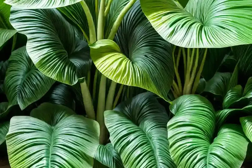 Colocasia esculenta ‘mojito’ (taro) — photo 2