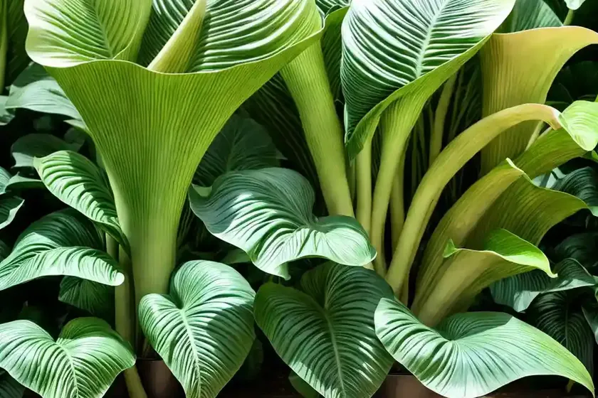 Colocasia esculenta (taro) — photo 2