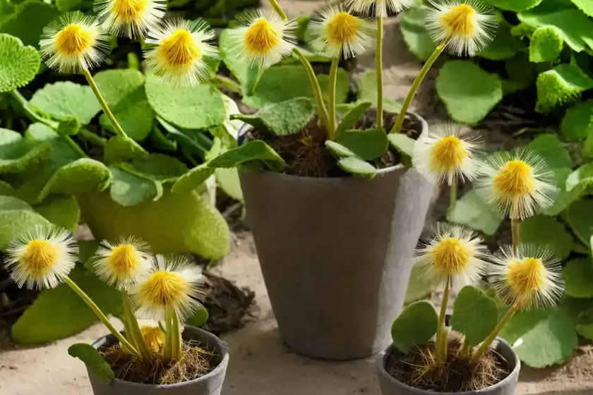 Coltsfoot (tussilago farfara) — photo 2