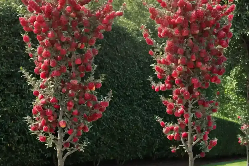 Columnar apple (malus pumila ‘trajan’ stark scarlet spire) — photo 2