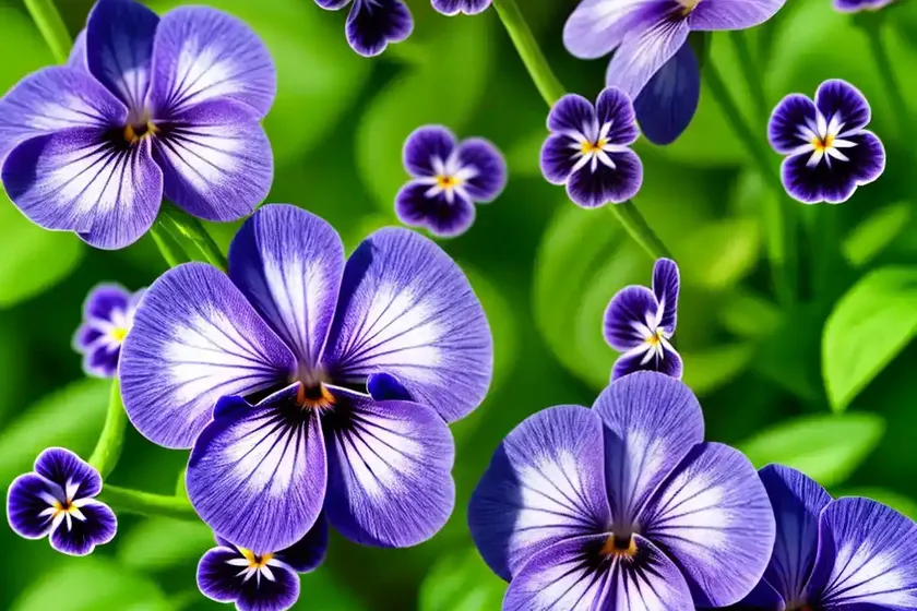 Common blue violet (viola sororia) — photo 2