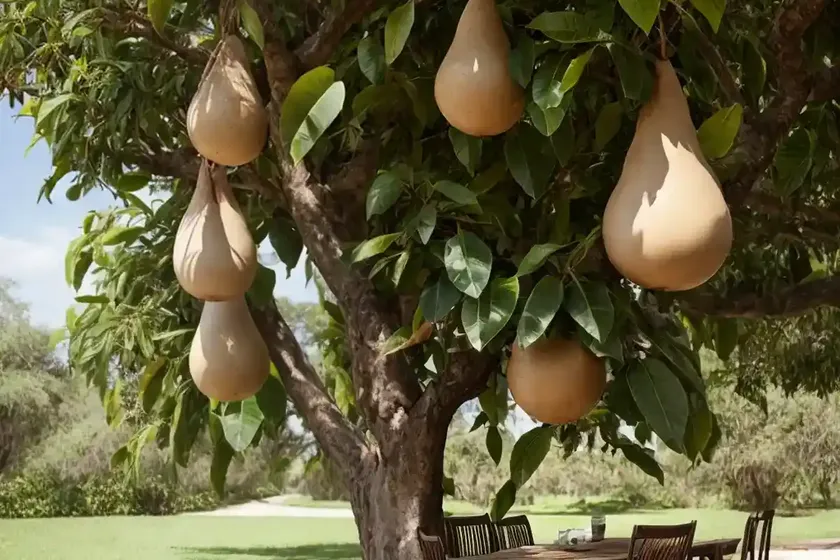 Common calabash tree (crescentia cujete) — photo 2