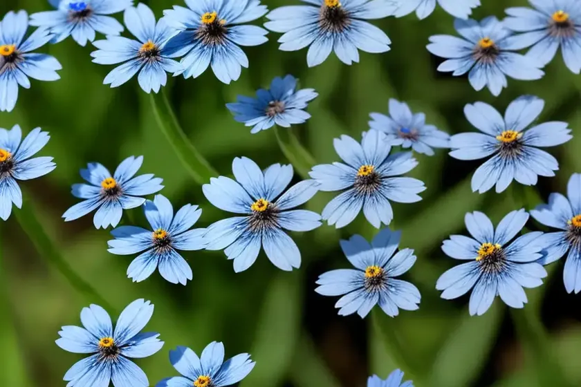 Common forget-me-not (myosotis) — photo 2