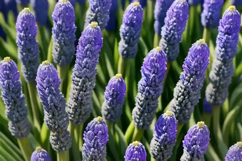 Common grape hyacinth (muscari comosum) — photo 3