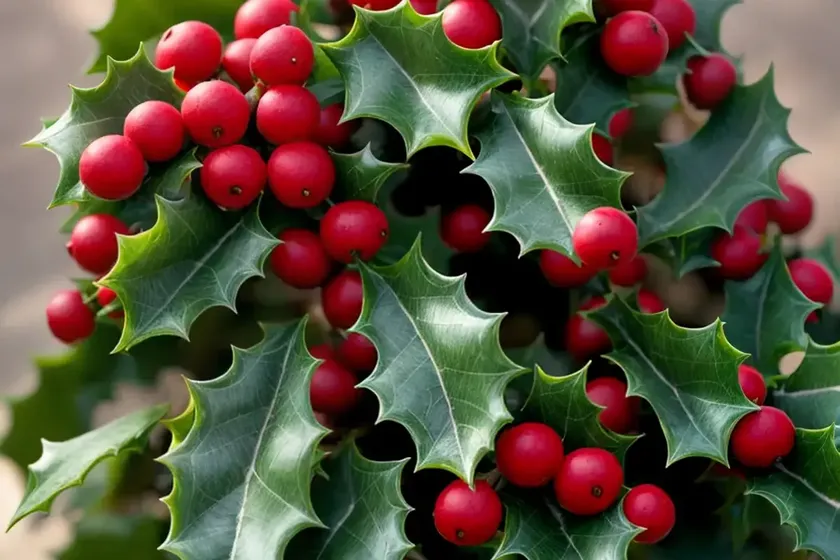 Common holly (ilex) — photo 3