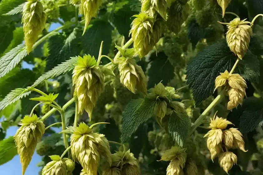 Common hop (humulus lupulus ‘aureus’) — photo 2