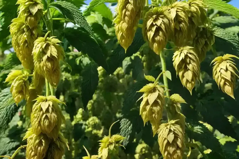 Common hop (humulus lupulus ‘aureus’) — photo 3