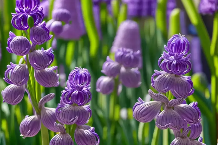 Common hyacinth (hyacinthus orientalis)