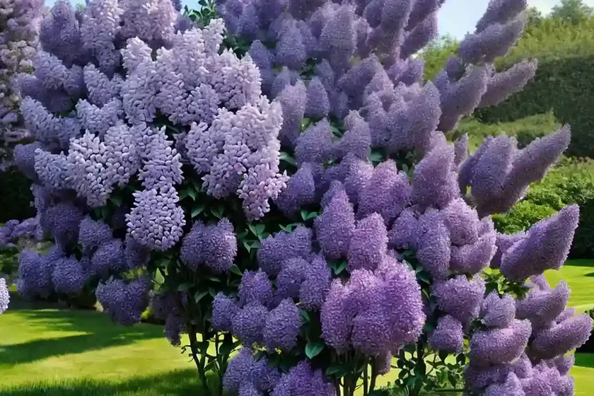 Common lilac (syringa vulgaris)