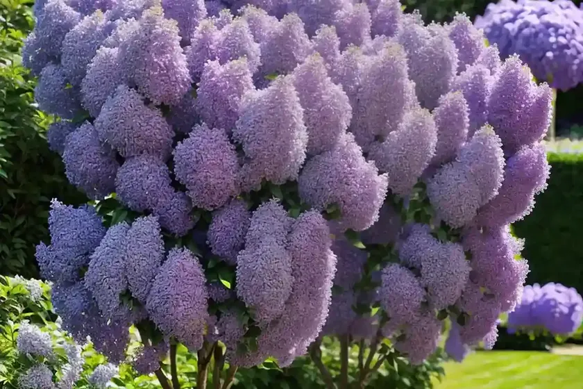 Common Lilac (Syringa Vulgaris ‘Agincourt Beauty’)