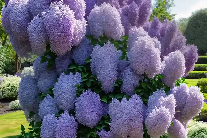 Common lilac (syringa vulgaris ‘monge’) — photo 3