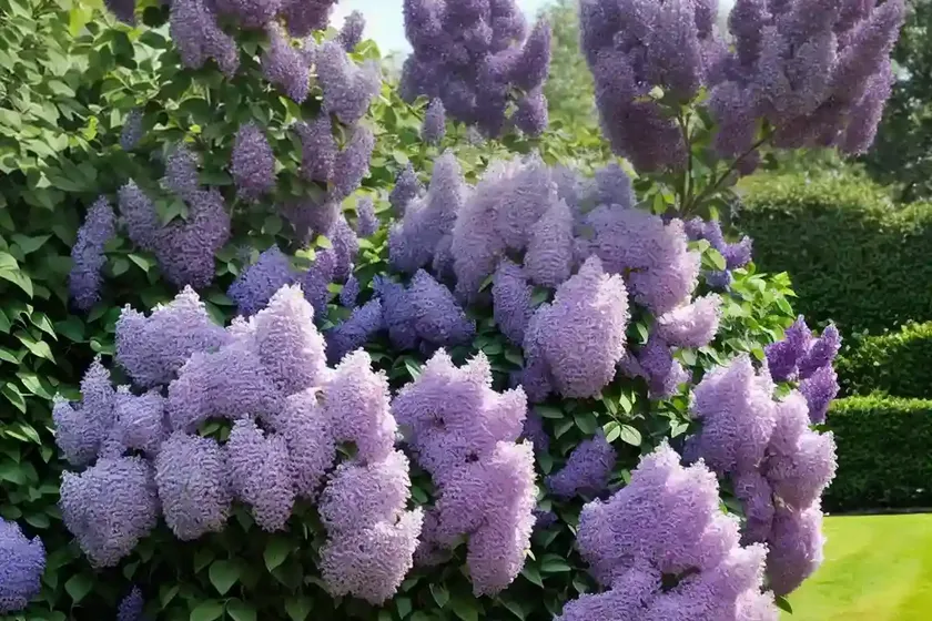 Common lilac (syringa vulgaris ‘prxsident grxvy’) — photo 3