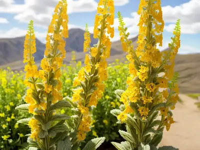 Common Mullein (Verbascum Thapsus)