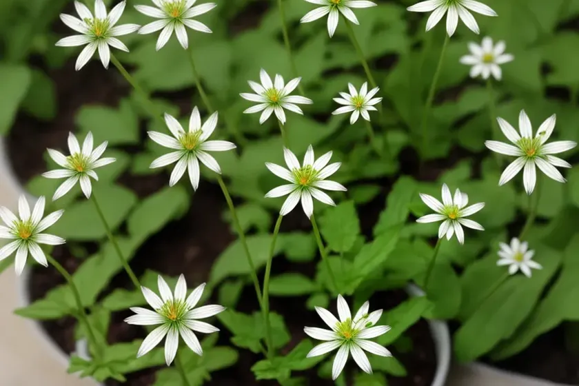 Common starwort (stellaria graminea) — photo 2
