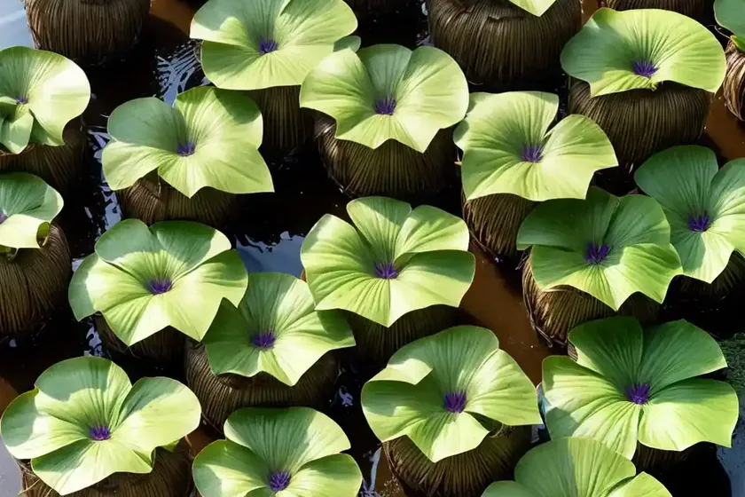 Common water hyacinth (eichhornia crassipes) — photo 3