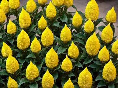 Concertin Yellow Celosia (Celosia Cristata)