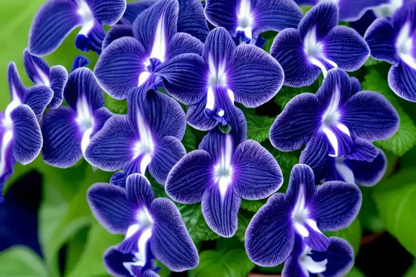 Concord blue (streptocarpus saxorum ‘concord blue’) — photo 2