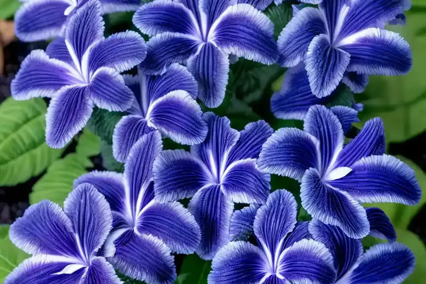 Concord blue (streptocarpus saxorum ‘concord blue’) — photo 3