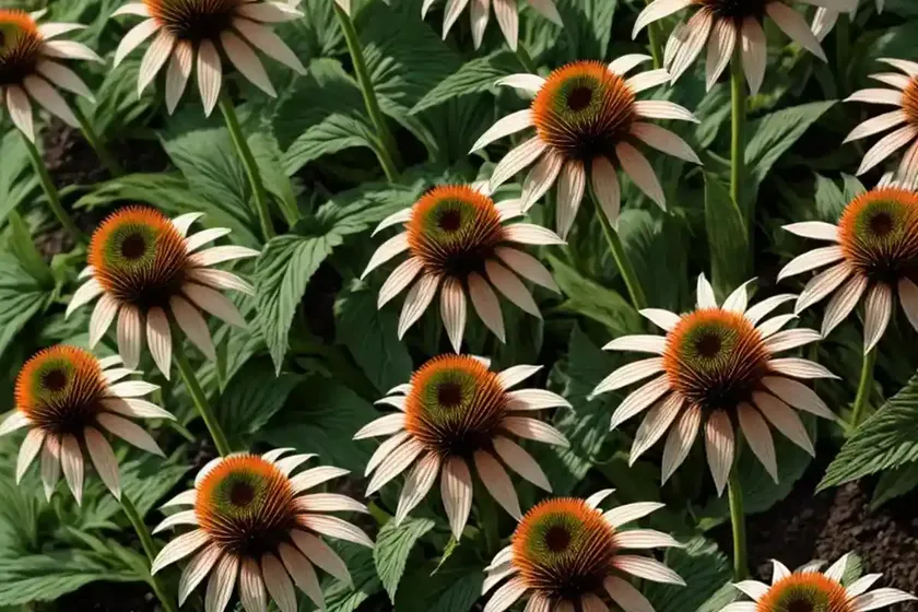 Coneflower (Echinacea ‘Tangerine Dream’) — photo 2