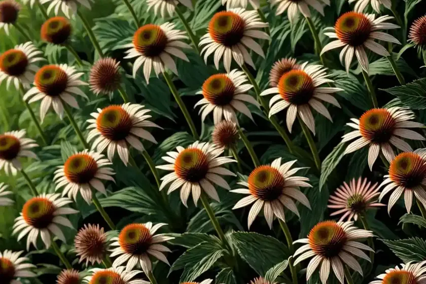 Coneflower (Echinacea ‘Tangerine Dream’) — photo 3