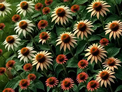 Coneflower (Echinacea ‘Tangerine Dream’)