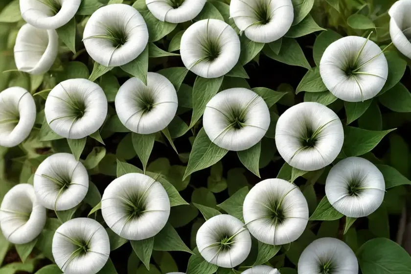 Convolvulus cneorum (shrubby bindweed) — photo 2