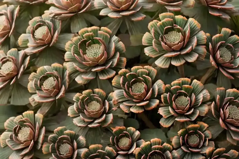 Copper pinwheel (aeonium sunburst’) — photo 2