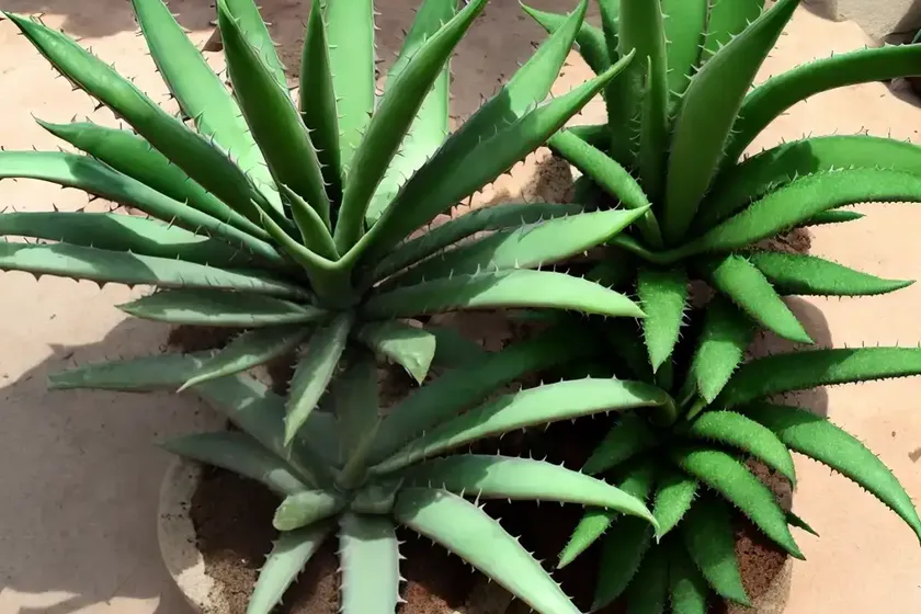 Coral aloe (aloe striata) — photo 2