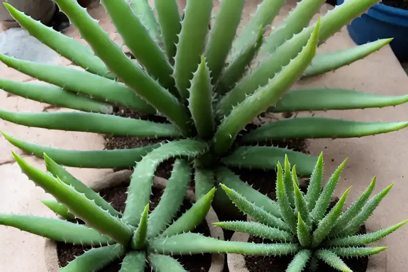 Coral aloe (aloe striata) — photo 3