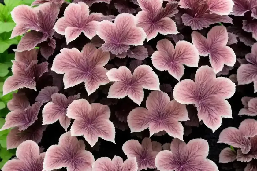 Coral bells (heuchera ‘black beauty’) — photo 3