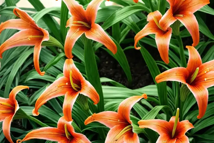 Coral lily (lilium pumilum) — photo 2