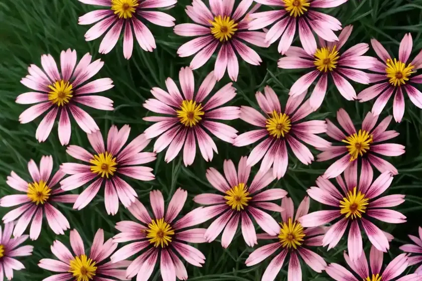 Coreopsis rosea (pink tickseed) — photo 3