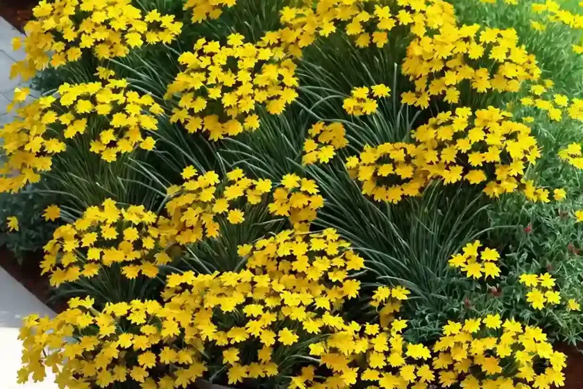 Coreopsis uptick� cream and red (tickseed)
