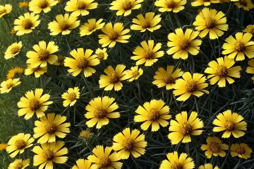 Coreopsis verticillata creme brulee (threadleaf coreopsis) — photo 3
