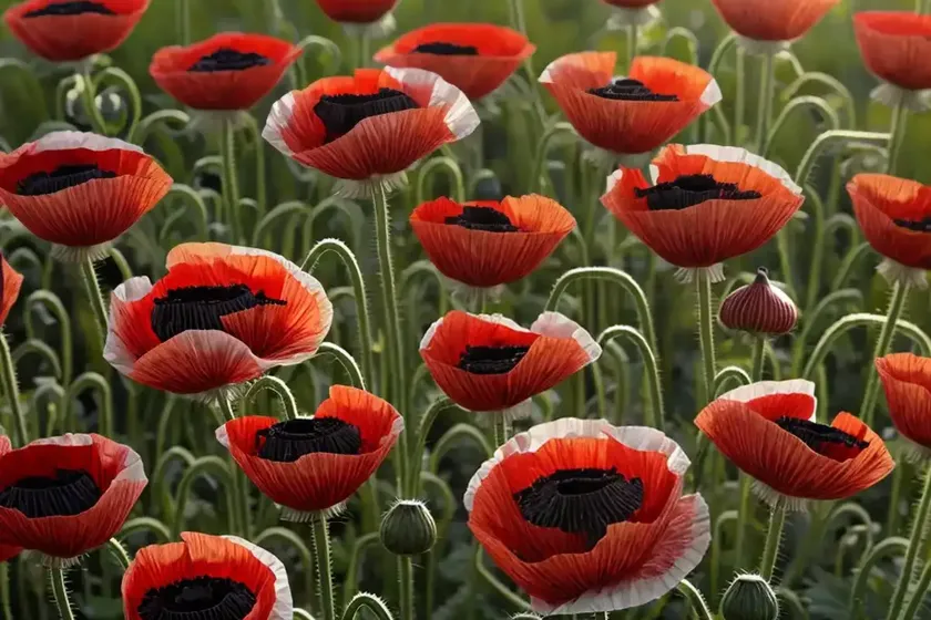 Corn poppy (papaver rhoeas) — photo 2
