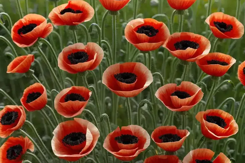 Corn poppy (papaver rhoeas) — photo 3