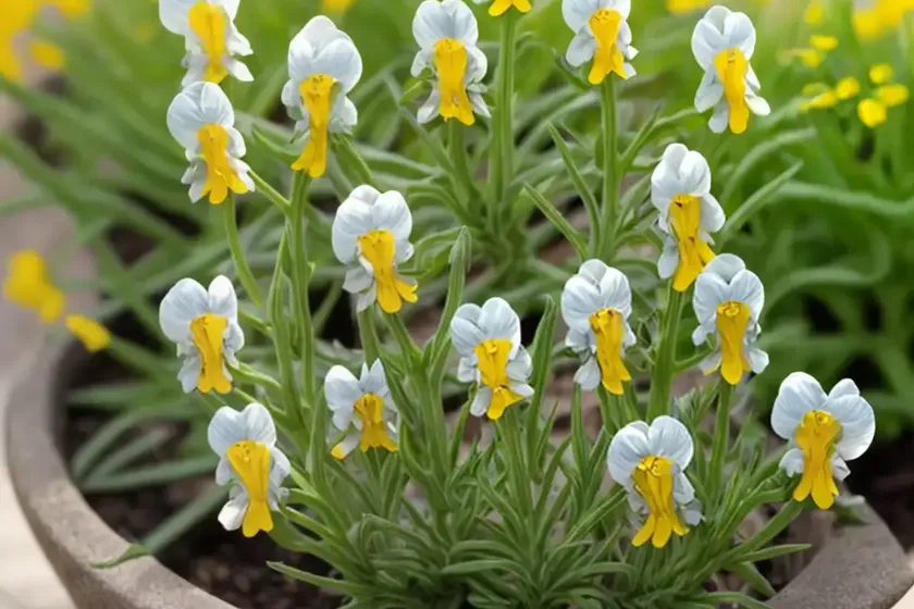 Corn toadflax (linaria arvensis) — photo 2