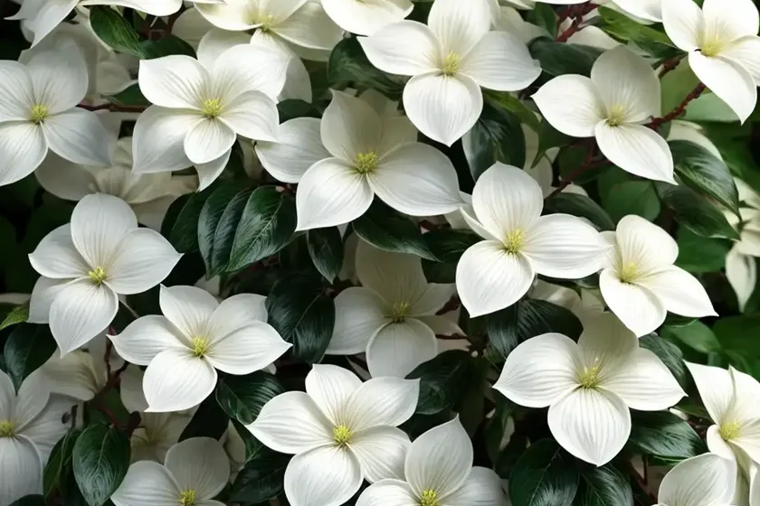Cornus kousa var. chinensis (chinese dogwood) — photo 3