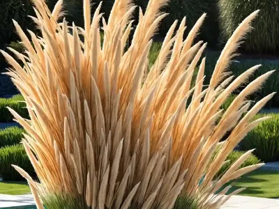 Cortaderia Selloana ‘Pumila’ (Pampas Grass)