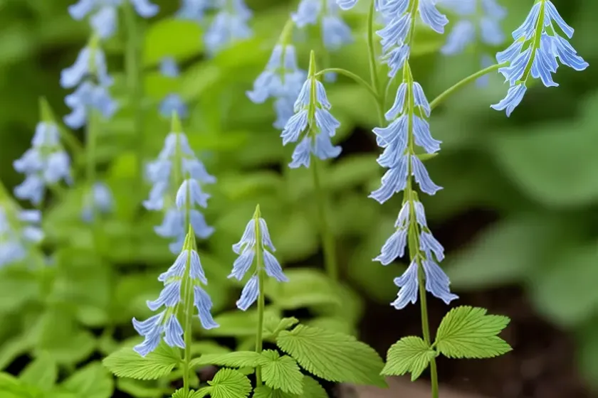 Corydalis elata (fumewort) — photo 2