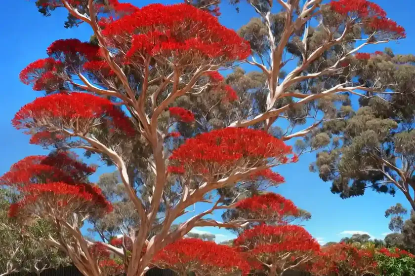 Corymbia ficifolia (red flowering gum) — photo 3