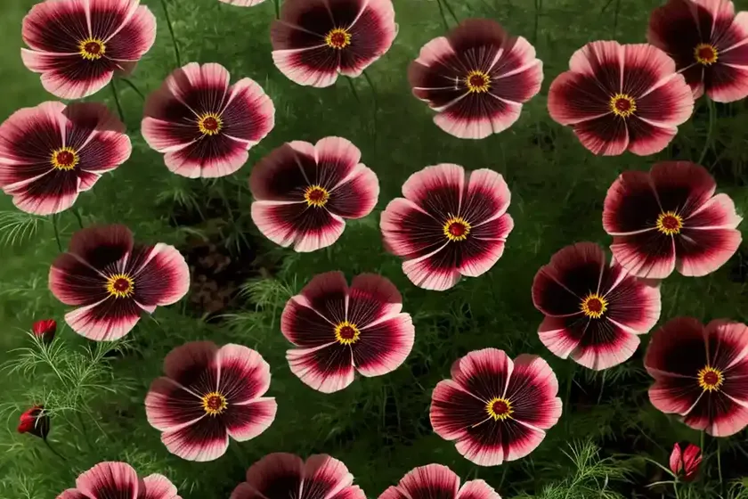 Cosmos atrosanguineus chocamocha (chocolate cosmos) — photo 2