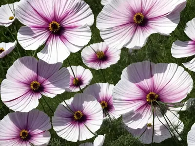 Cosmos Bipinnatus ‘Cosimo Purple Red-White’)