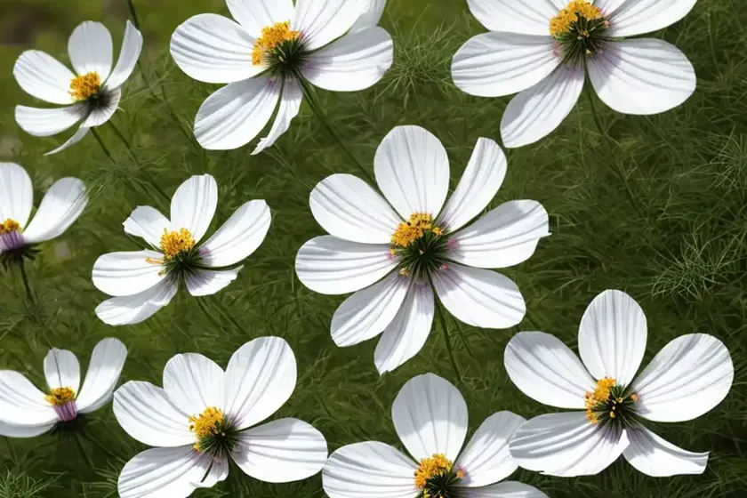 Cosmos bipinnatus (cosmos sulphureus) — photo 2