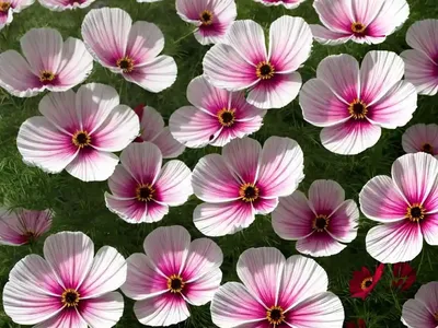 Cosmos Bipinnatus ‘Sonata Carmine’)