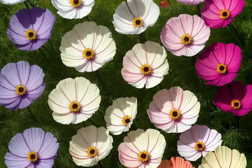 Cosmos sulphureus ‘bright lights’) — photo 2