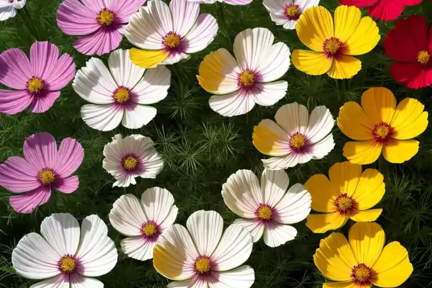 Cosmos sulphureus ‘bright lights’) — photo 3
