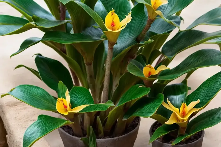 Costus pictus (costaceae zingiberaceae) — photo 2