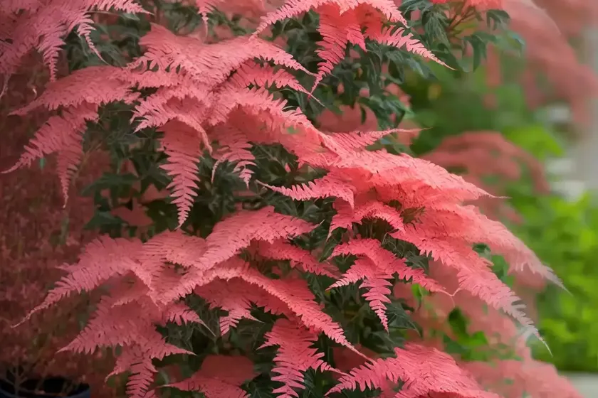 Cotinus coggygria ‘young lady’ (smokebush) — photo 2