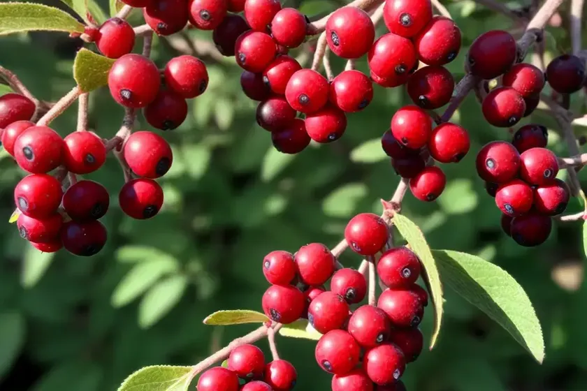Cotoneaster apiculatus (cranberry cotoneaster) — photo 2